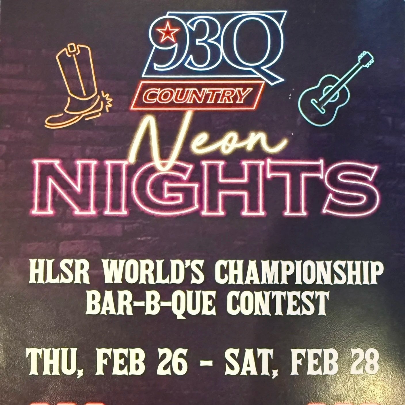 93Q Tent- Houston Livestock Show & Rodeo Cookoff