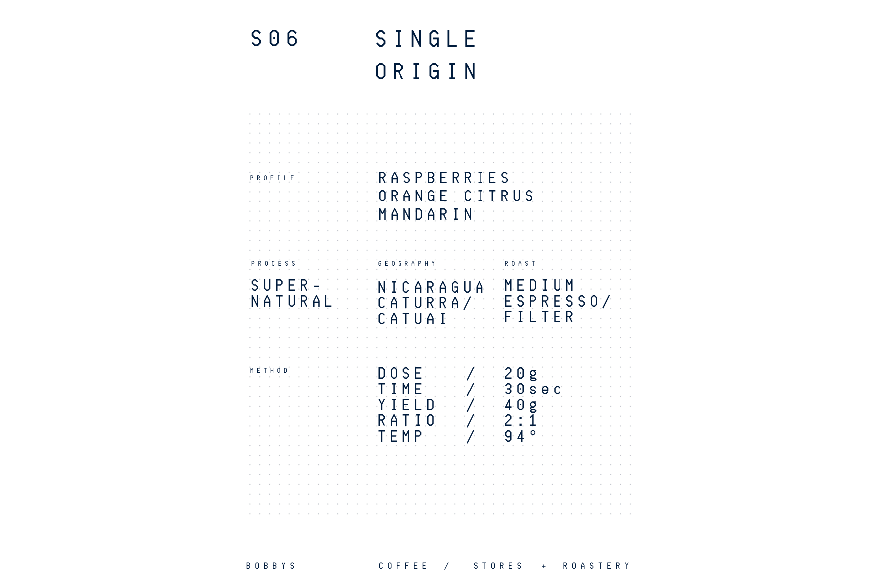 single origin coffee