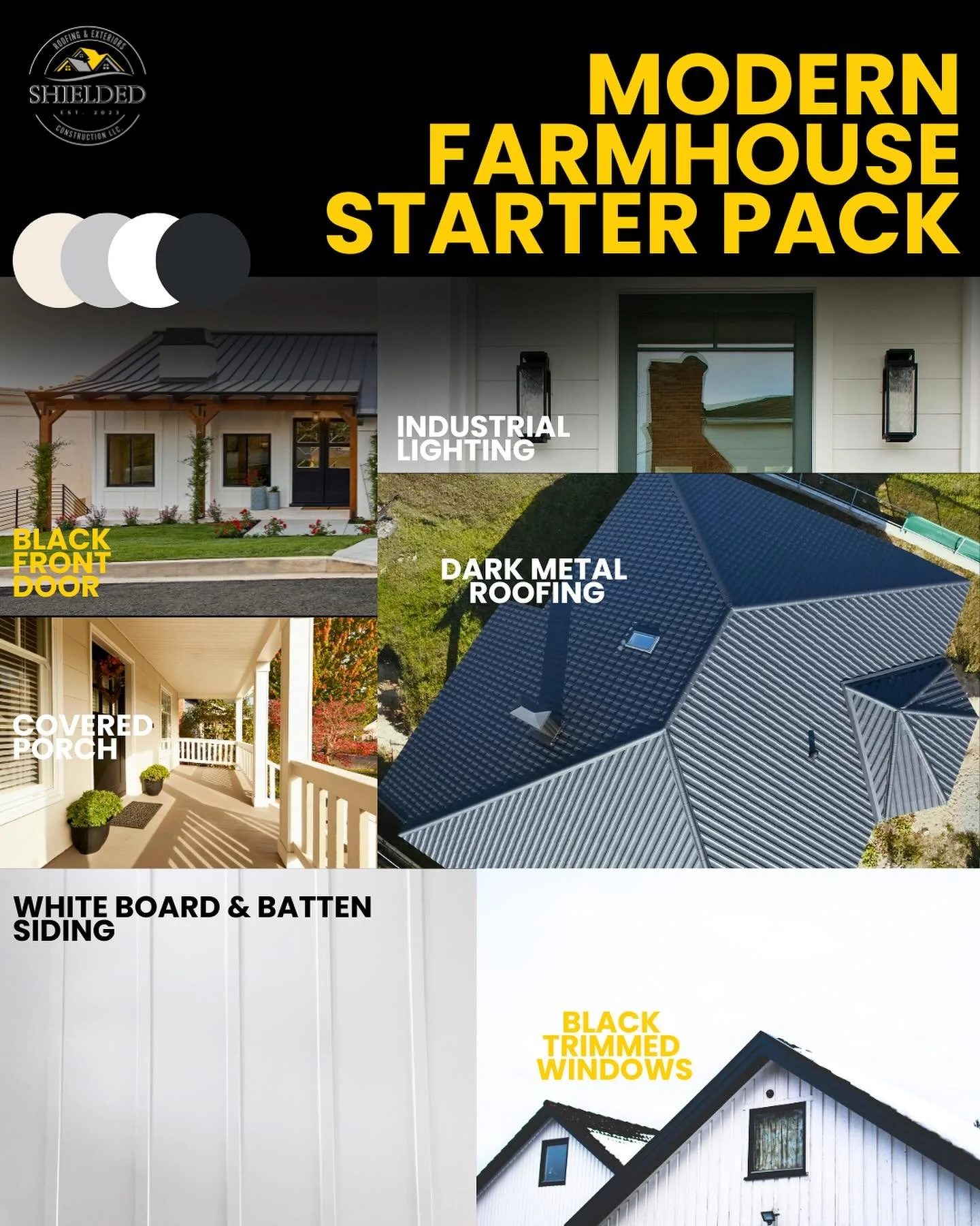 Not sure where to start with your home makeover? Let&rsquo;s talk aesthetics.

From classic charm to coastal vibes, your home exterior sets the tone&mdash; and we&rsquo;re here to help it match your style and your needs. 

Which look are you loving? 