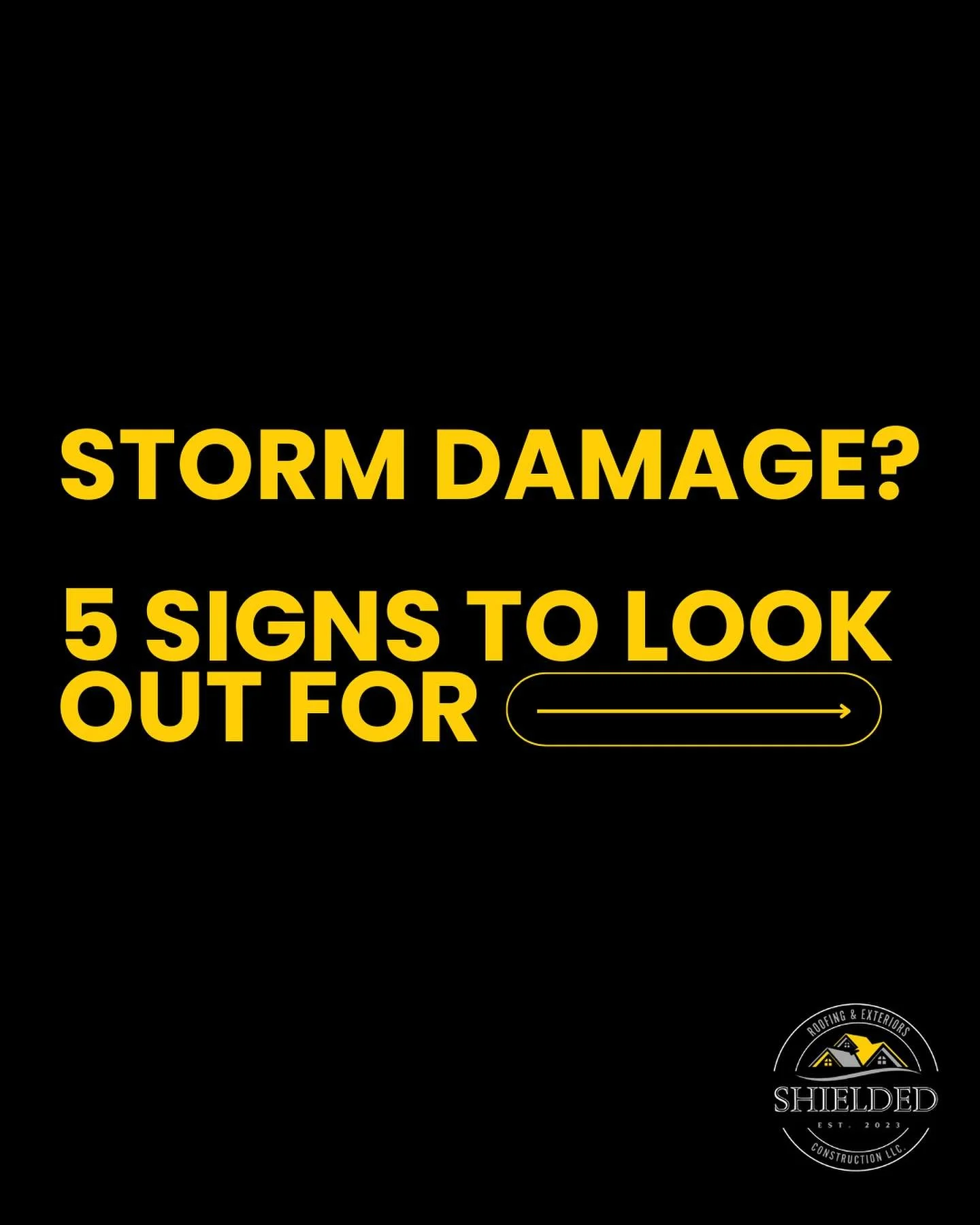 Storms can leave behind more than just puddles ⛈️

Check these 5 signs to see if your roof&rsquo;s taken a hit. If you spot any, don&rsquo;t worry&mdash; our team&rsquo;s got you covered! 

Schedule a free inspection at the link in bio 📲

#Louisvill