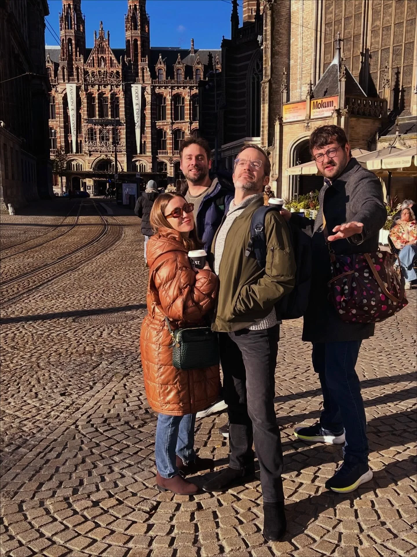 Akropolis explores Amsterdam 💙 Day 3 in this beautiful city and we had a lovely day off exploring and eating our way around town. The main events for @calefaxreedquintes Reeds Festival is tomorrow and we can&rsquo;t wait! 🤩

#amsterdam #akropolis #