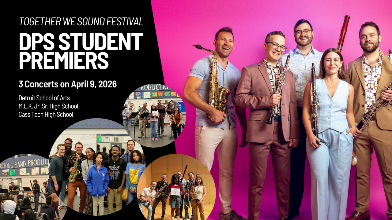 Together We Sound Festival: Detroit High School Student Composer Premieres