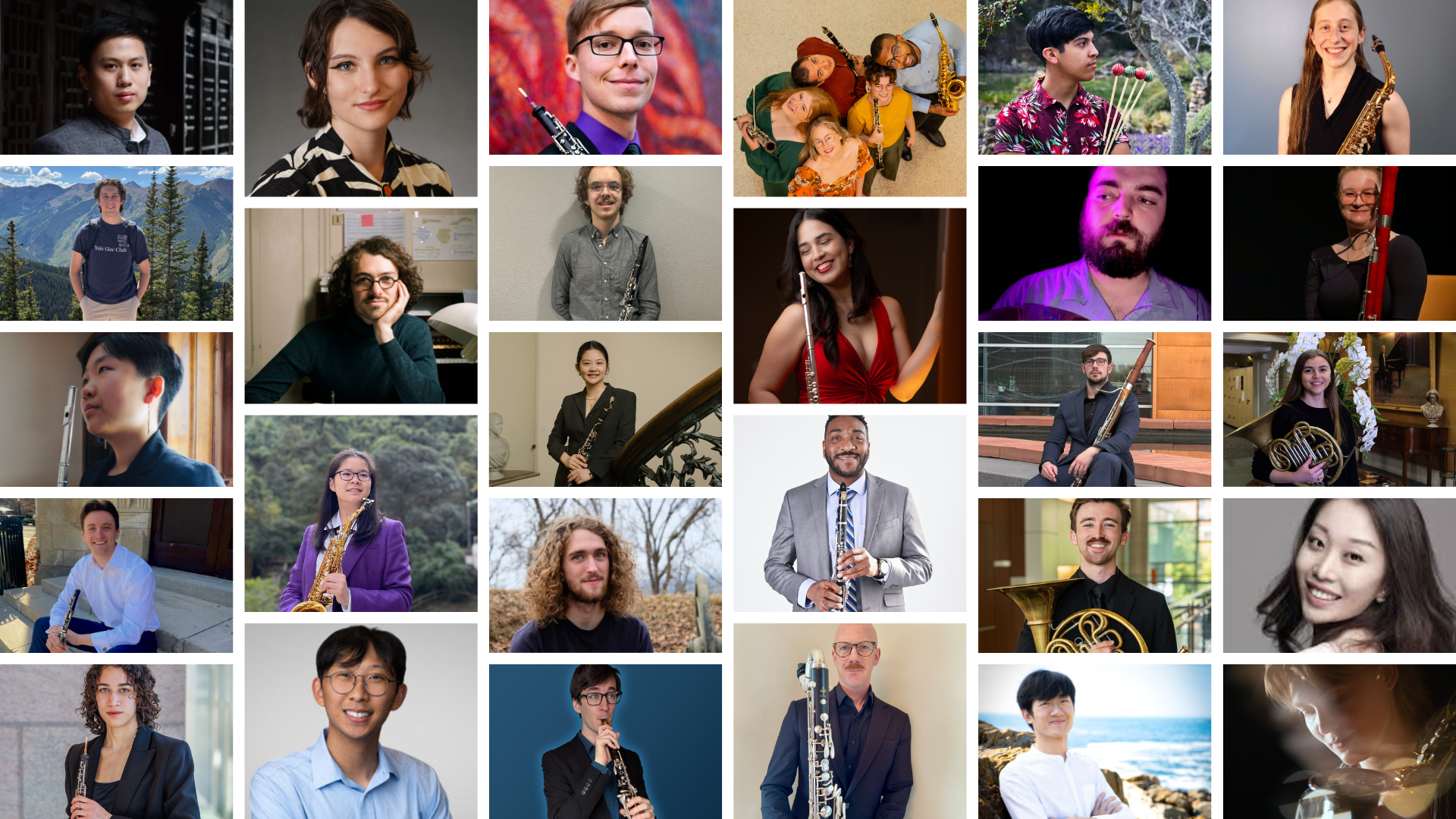 Meet the Artists of the 2026 Akropolis Chamber Music Institute!