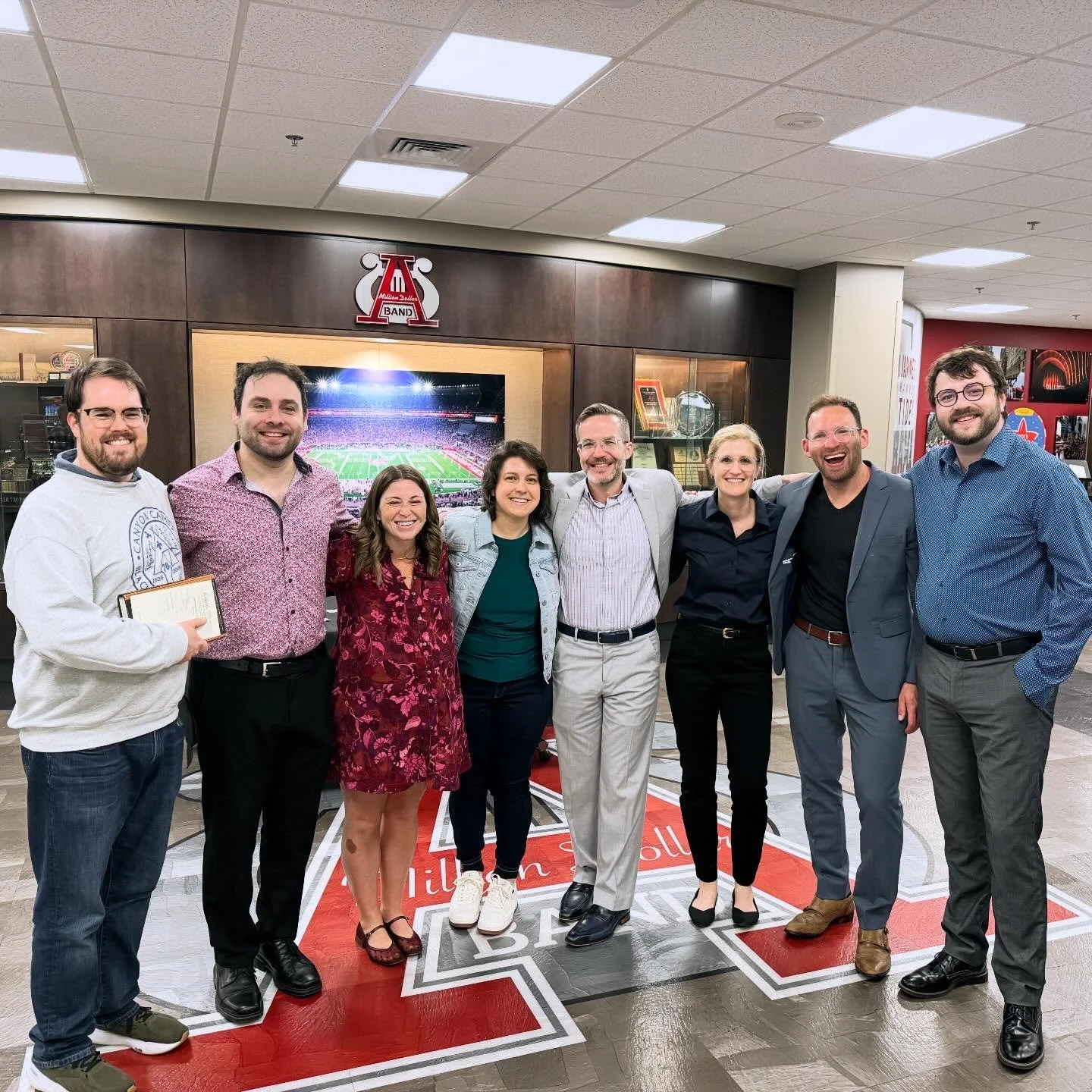 That&rsquo;s a wrap on our spring touring! ✈️🎶 Thank you to the @uaschoolofmusic and @ransomwilson for having us out to work with your talented students and to perform for your lovely community! Plus, a big thanks to @alapublicradio for having us on