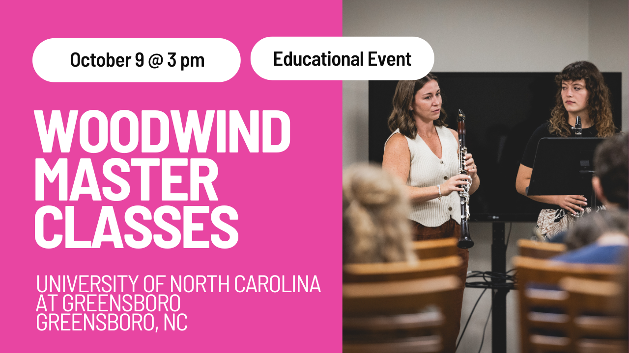University of North Carolina at Greensboro Master Classes