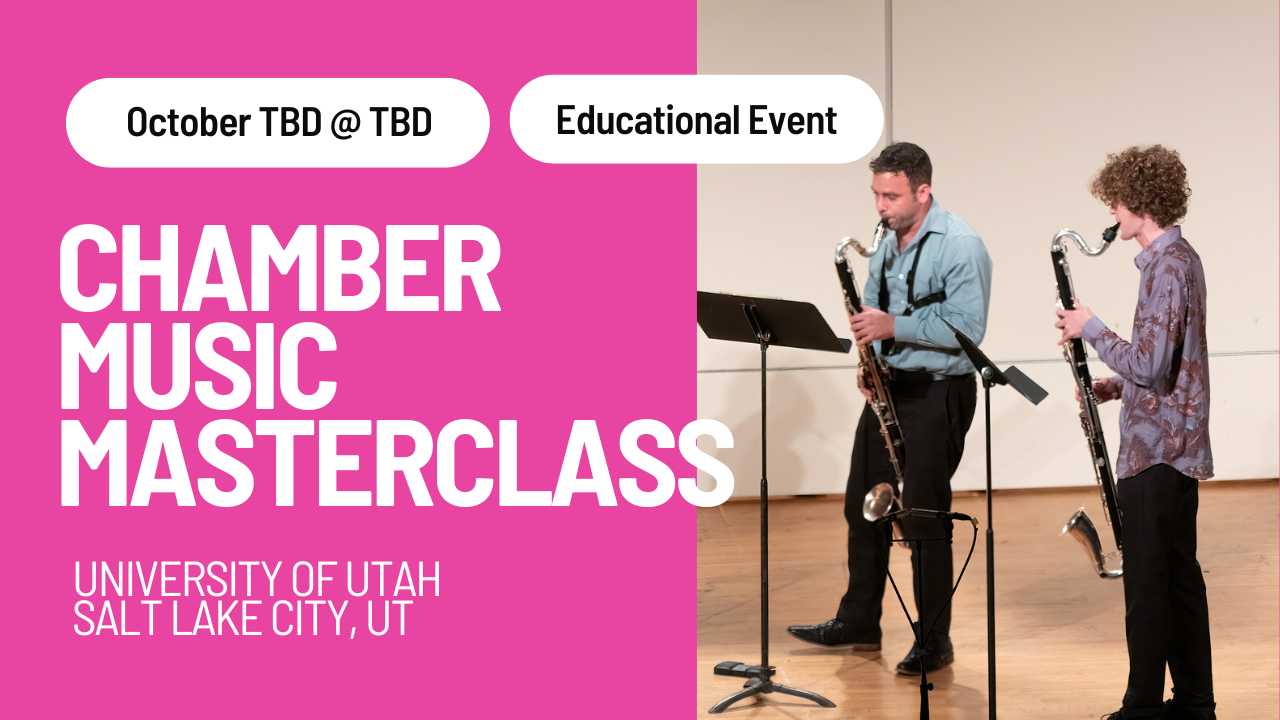 University of Utah: Chamber Master Class