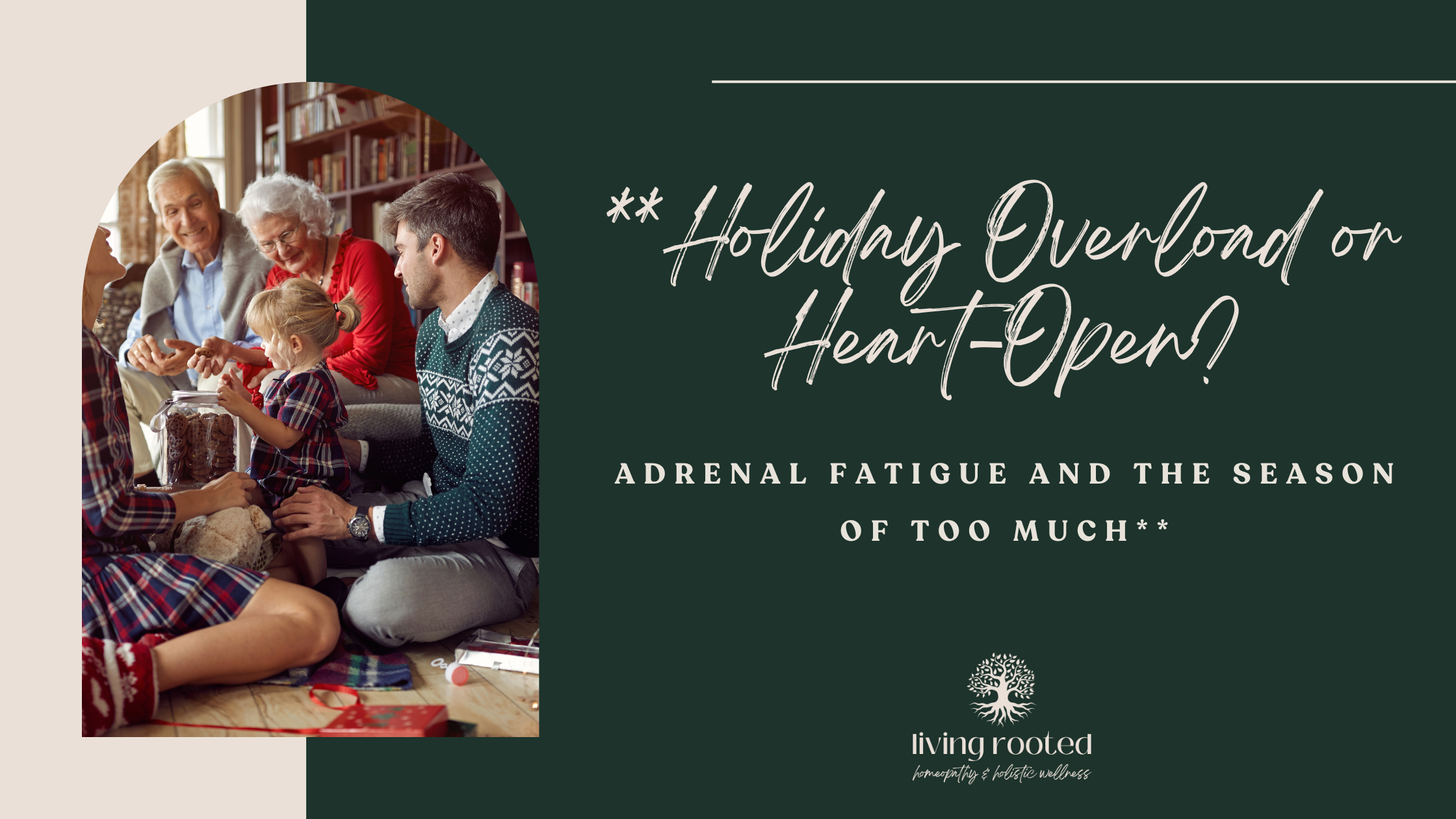 **Holiday Overload or Heart-Open?