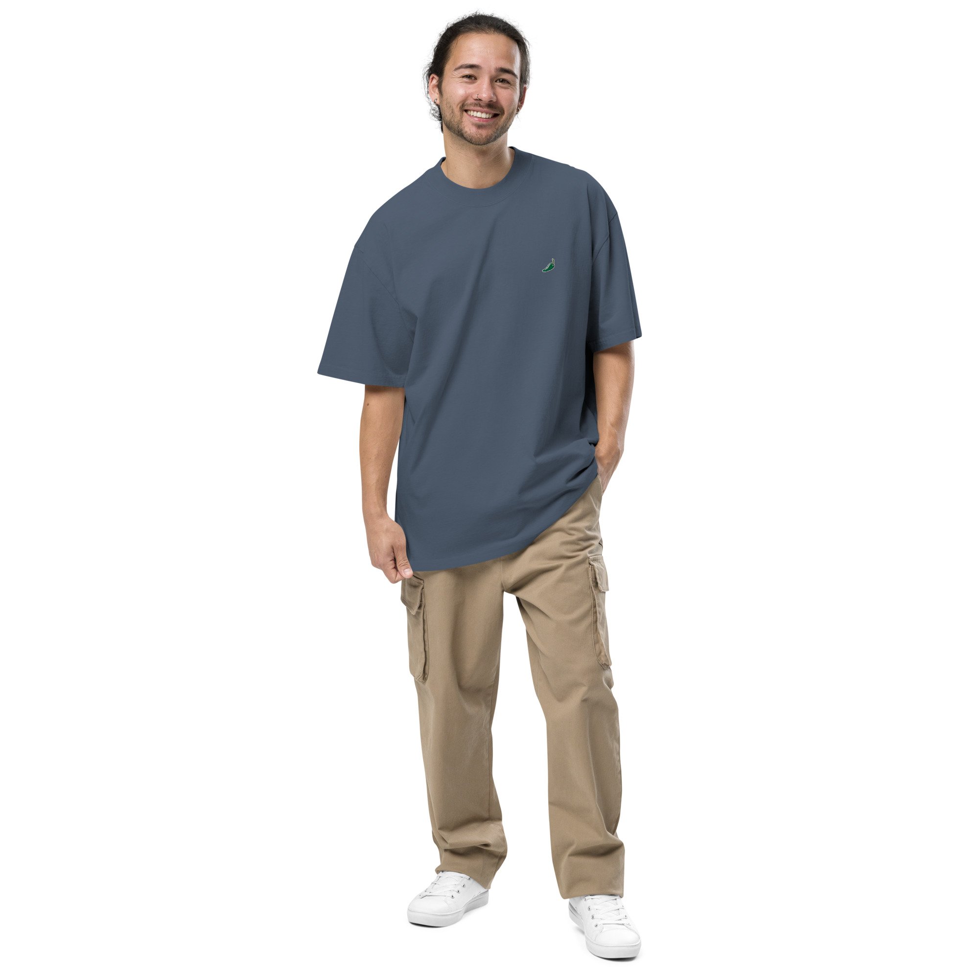 Jalapeño Oversized Faded T-shirt