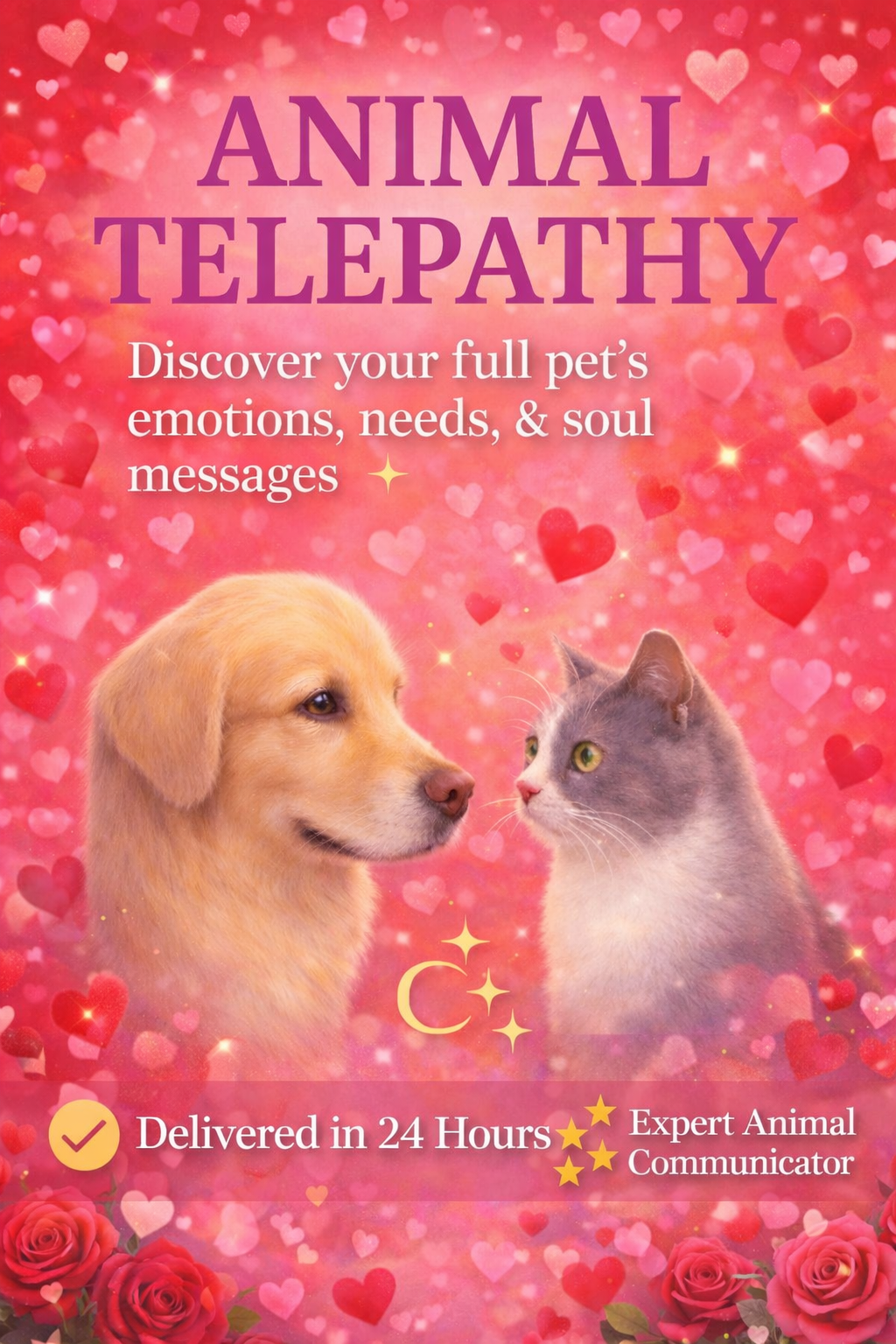 Deep Animal Telepathy ReadingDeep Animal Communication Reading – Telepathic Connection to Your Pet’s Emotions, Needs & Soul Messages