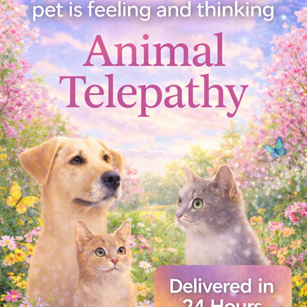 15 Minute Animal Communication Reading – Quick Pet Psychic Insight (PDF)