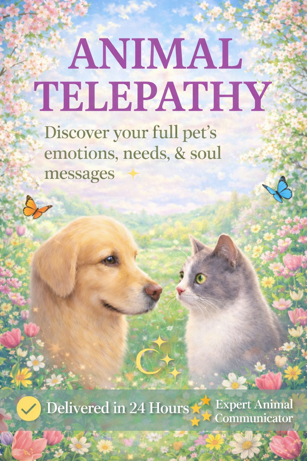Animal Communication Reading – Pet Psychic Session – Emotions, Needs & Soul Messages