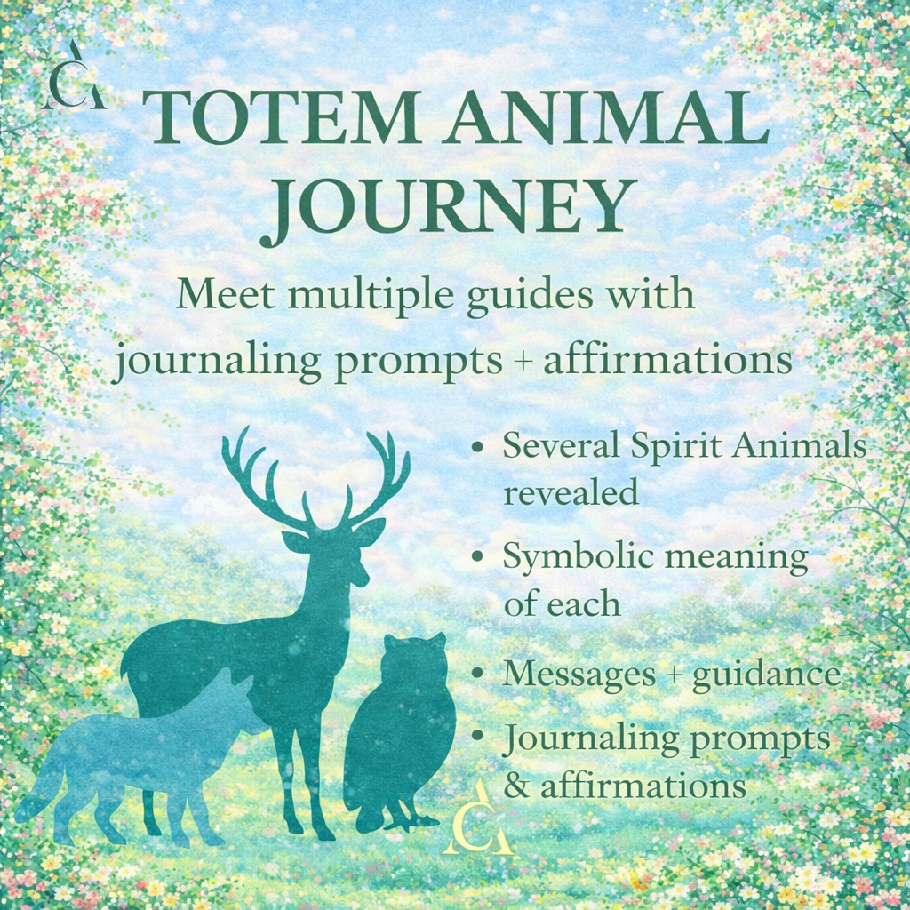 Totem Animal Reading – Discover Your Spirit Animal & Guidance Message – Channeled PDF Report