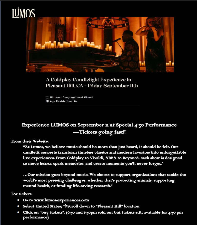 Lumos Concert