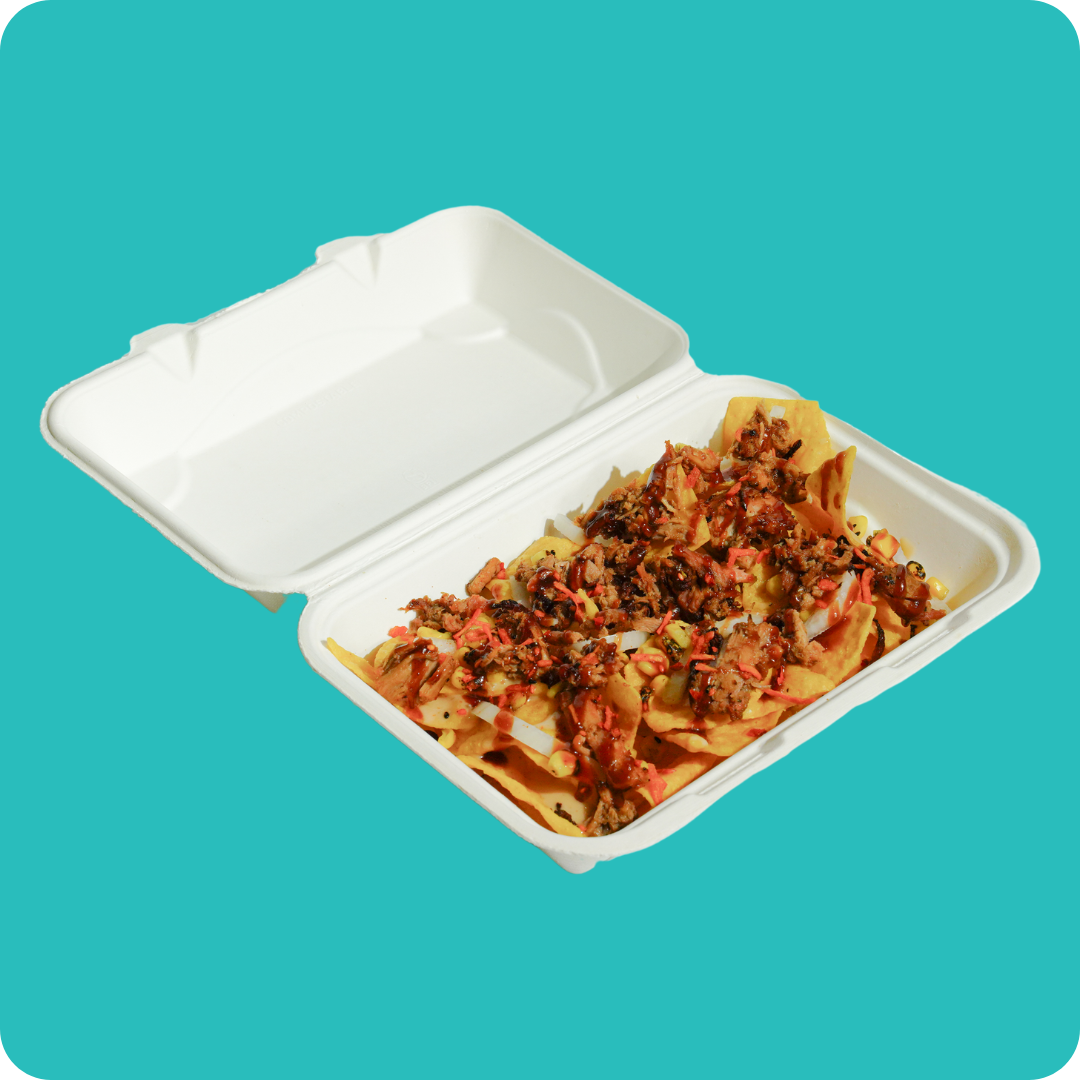 Kalua BBQ Pork Nachos