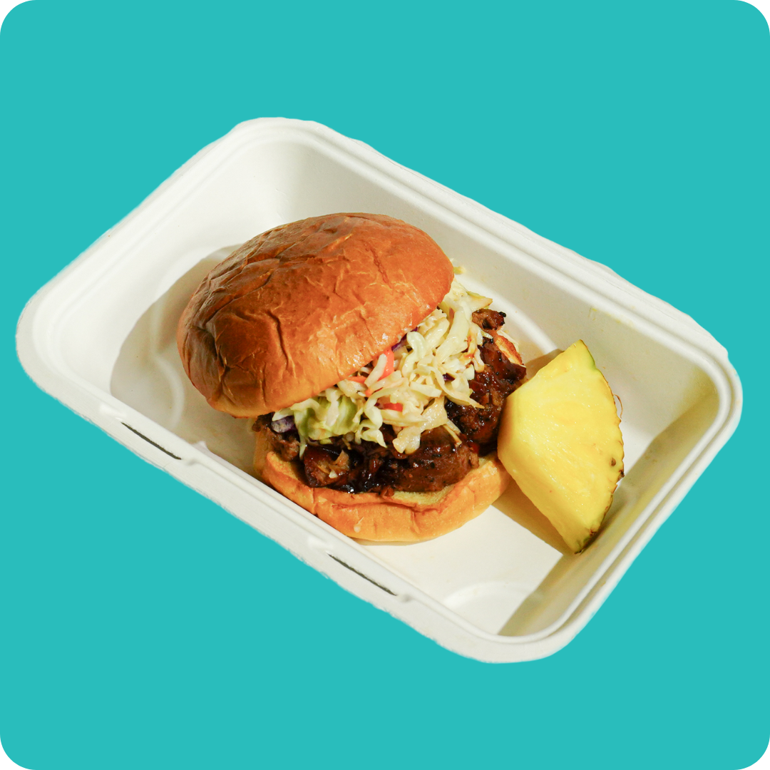 Kalua BBQ Pulled Pork Sandwich
