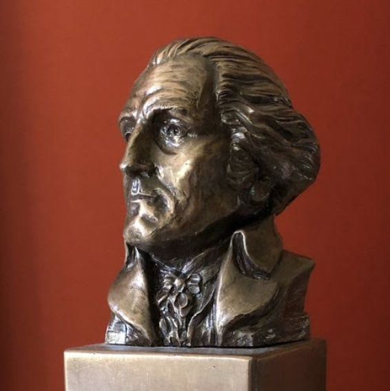 Bespoke Bust of George Washington for GWU