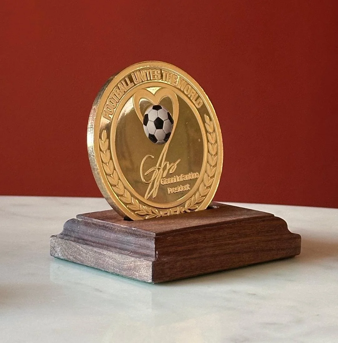 Challenge Coin made for FIFA for 2026 World Cup