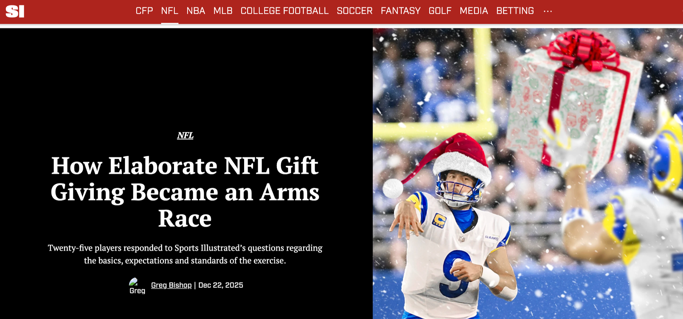 Sports Illustrated Article 