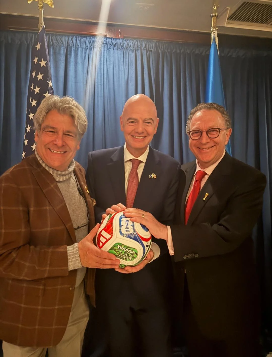 Custom wooden puzzle in the shape of America with custom pieces of the presidential limousine, American flag, the US Capitol, the White House, and Air Force Once, and the George Washington Monument