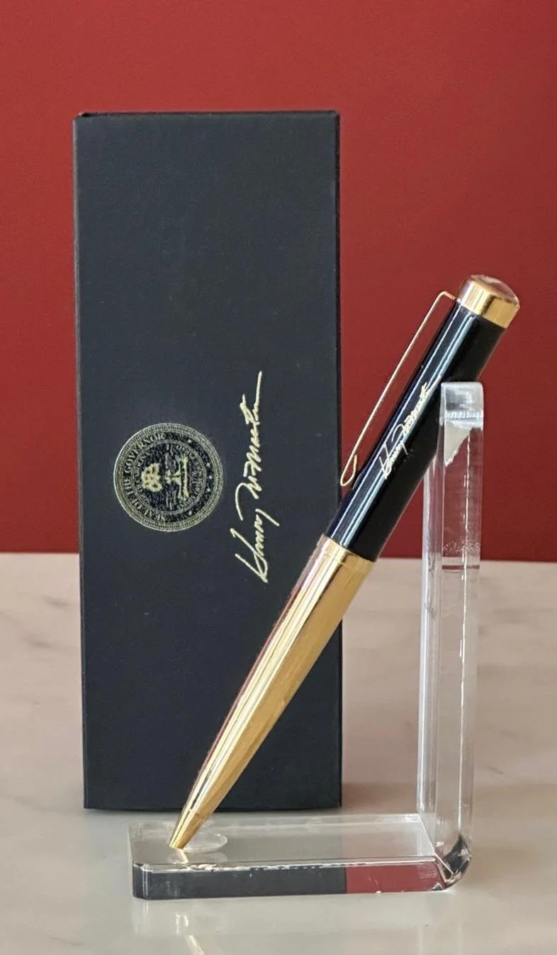 Custom pen created for the Governor of South Carolina