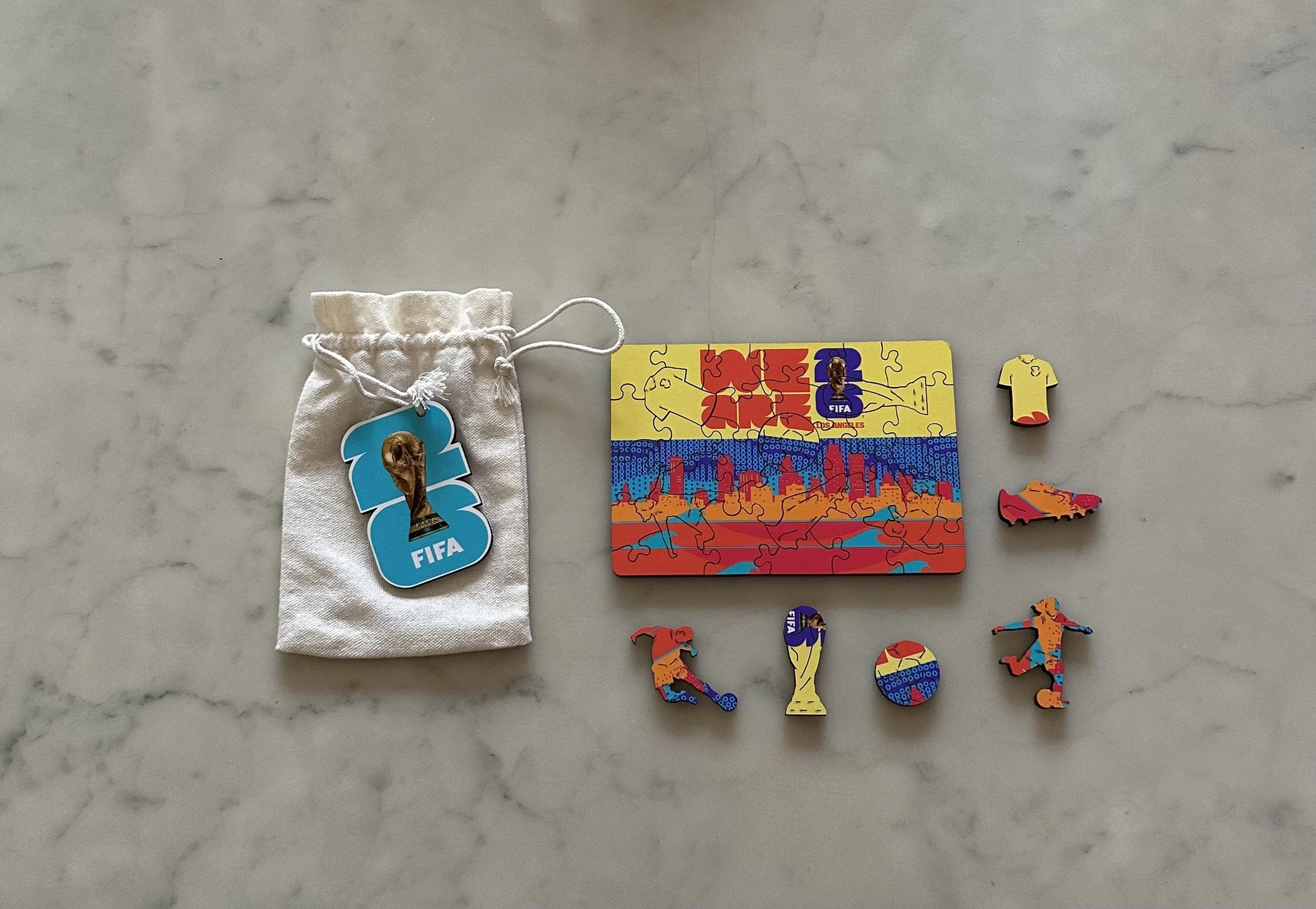 Custom Wood Puzzle for FIFA World Cup 2026