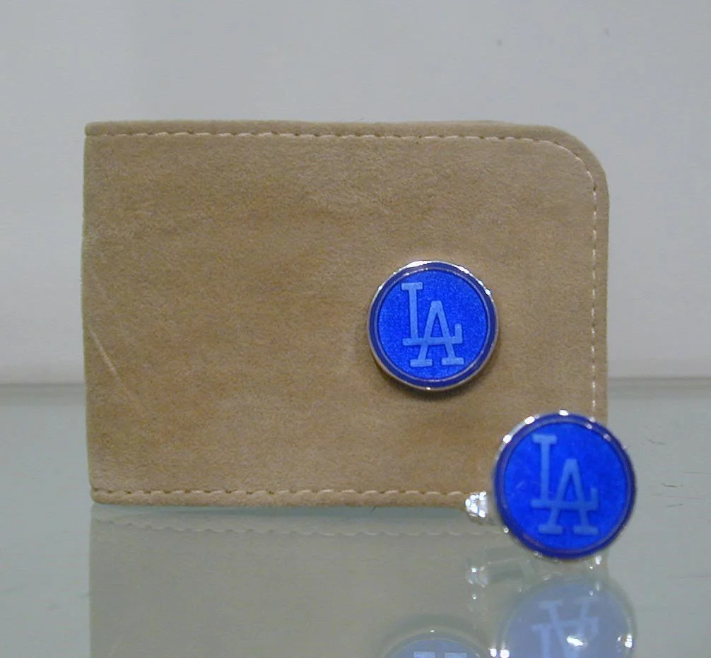 Custom Cufflinks for LA Dodgers