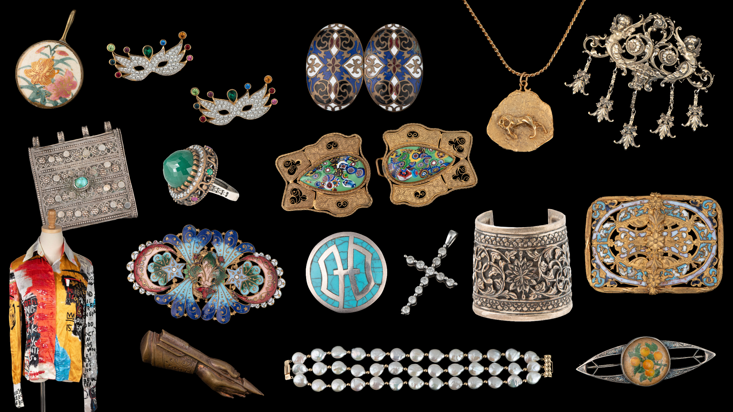 Curated Antique & Vintage Jewelry W/ Designer Fashion
