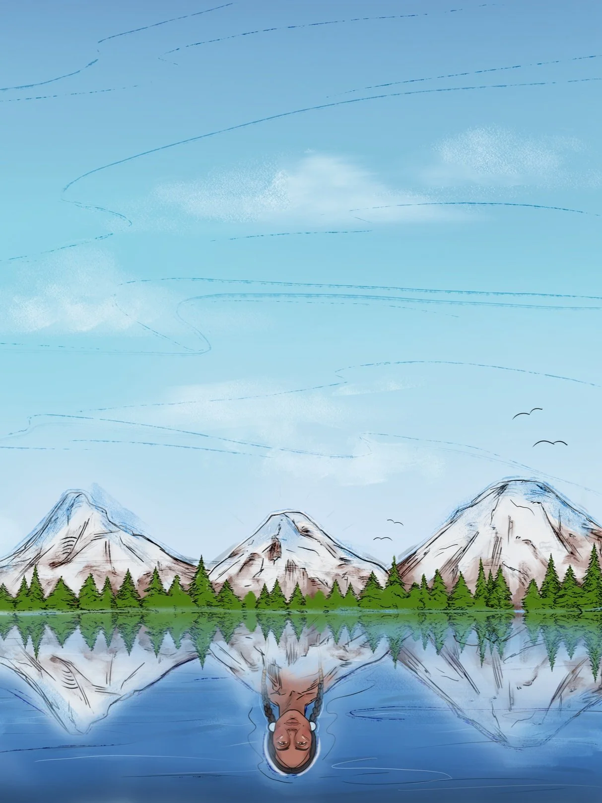 Gibbs Smith Education, Story Illustration 2024