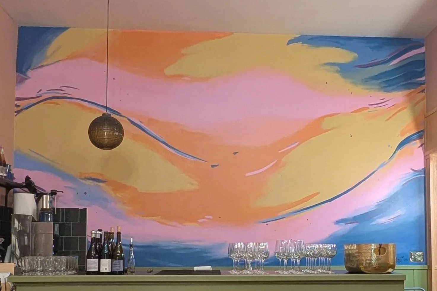 Inisha Mural, Javelina Dining, Portland, Oregon, 2025