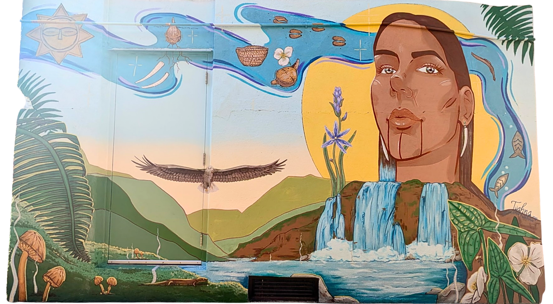 "A Land of Abundance" Mural, 10ft.x18ft.
McMinnville Art Alley, OR 2026