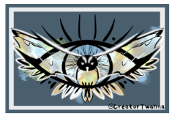 Owl Eye Sticker