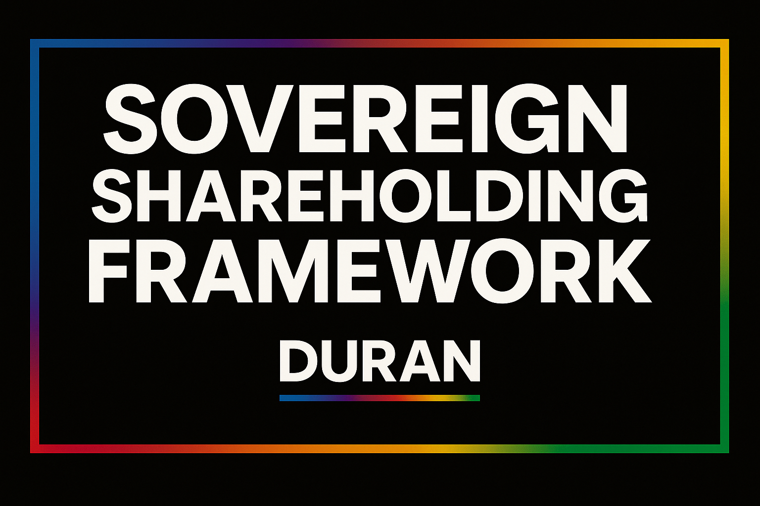 DURAN | Policy Proposal | Democratizing Control of Strategic AI Systems through Public Equity Governance