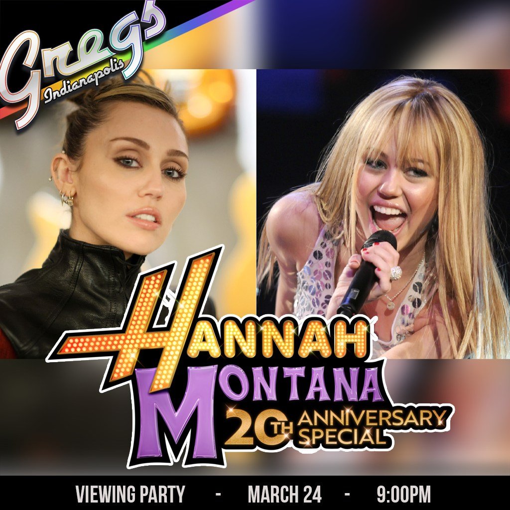 ONE WEEK AWAY!

Join us for a trip down millennial memory lane? 

Next Tuesday, at 9:00pm, we show the Hannah Montana 20th Anniversary Special.