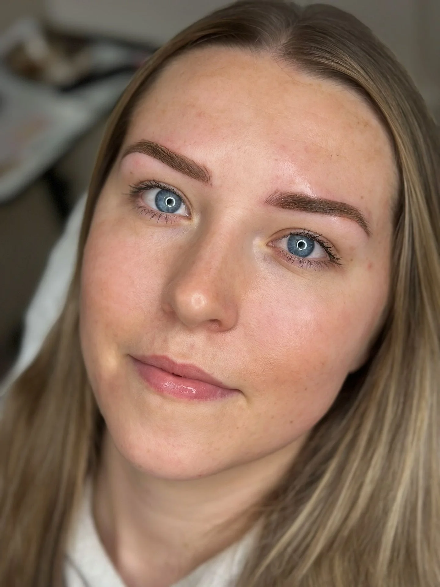 meet leah.

she came to us with previous microblading done elsewhere &mdash; the colour had turned too dark and the shape just wasn&rsquo;t right for her face.

with her wedding day coming up, she knew she couldn&rsquo;t ignore it. but instead of try