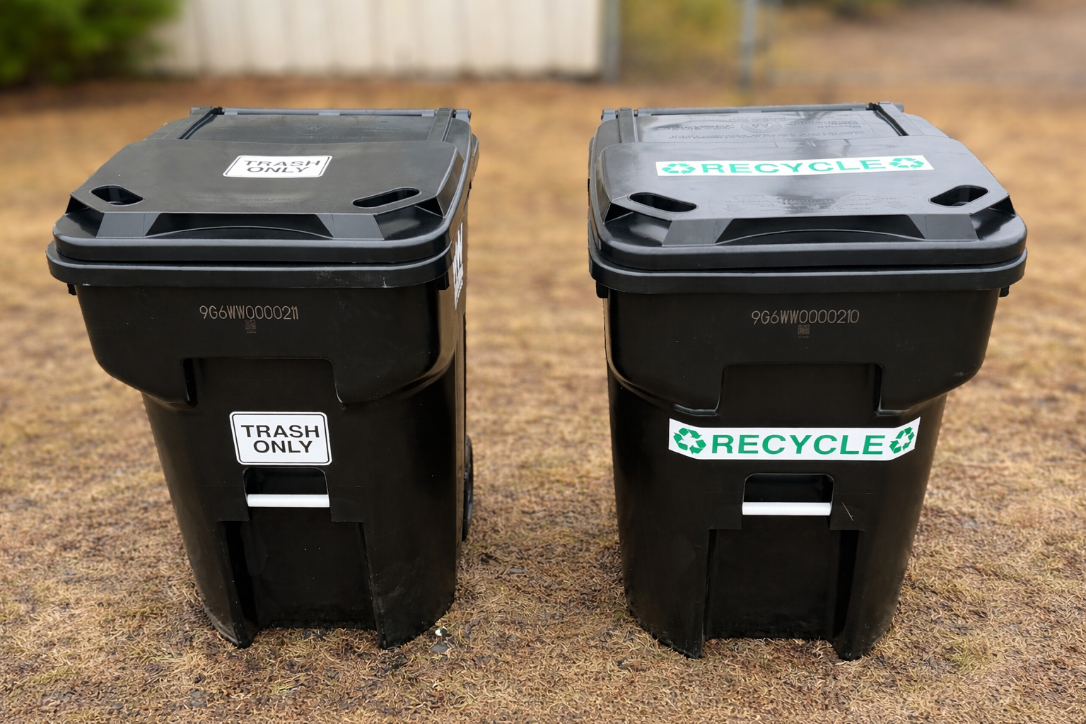 96 Gallon Weekly Collection + Biweekly Single Stream Recycling