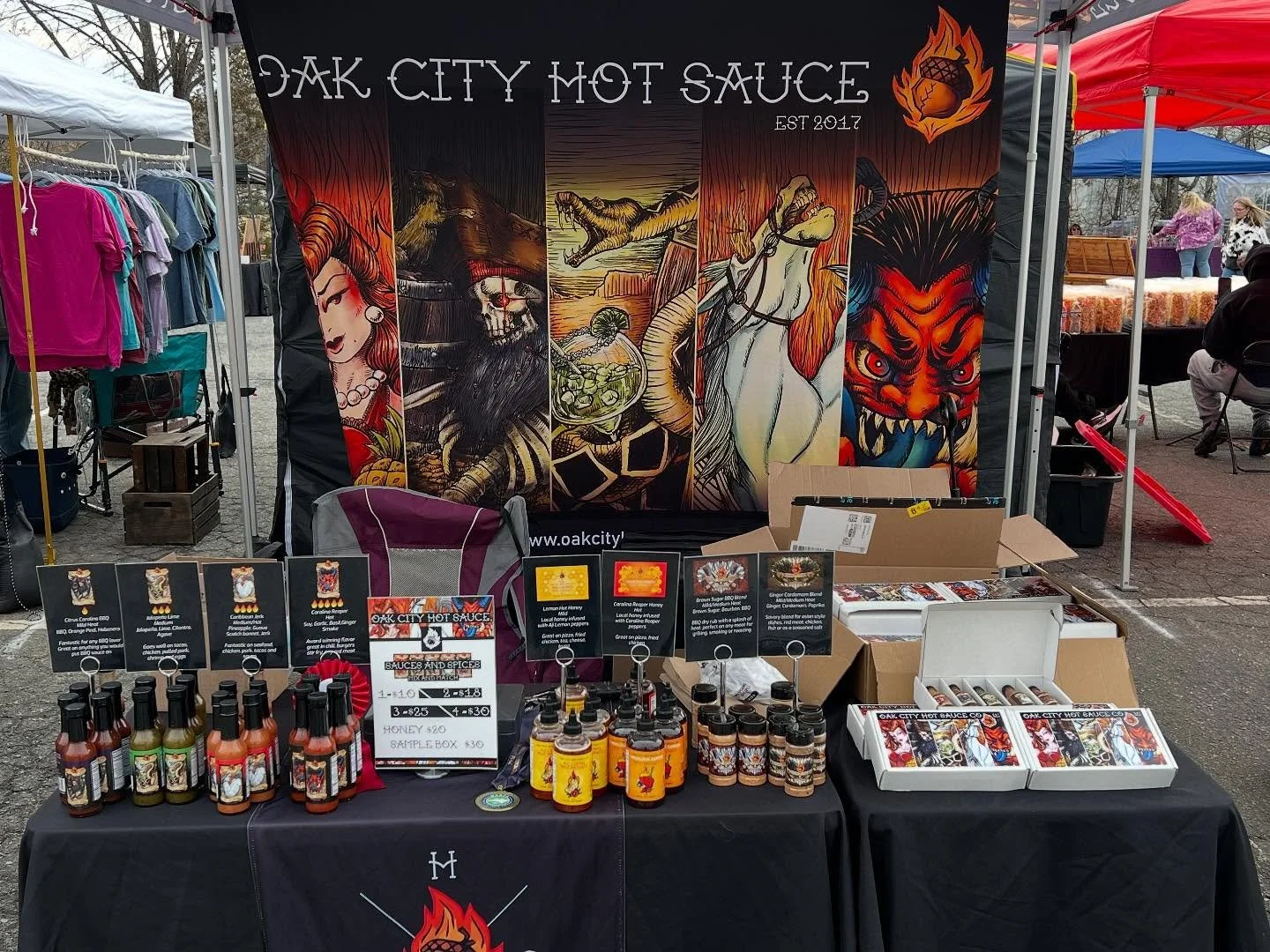 Hey folks! We&rsquo;re out at @foothillsbrewing today till 5! We&rsquo;re stocked on honeys, sample packs, and the spice blends are back! Come check it out!