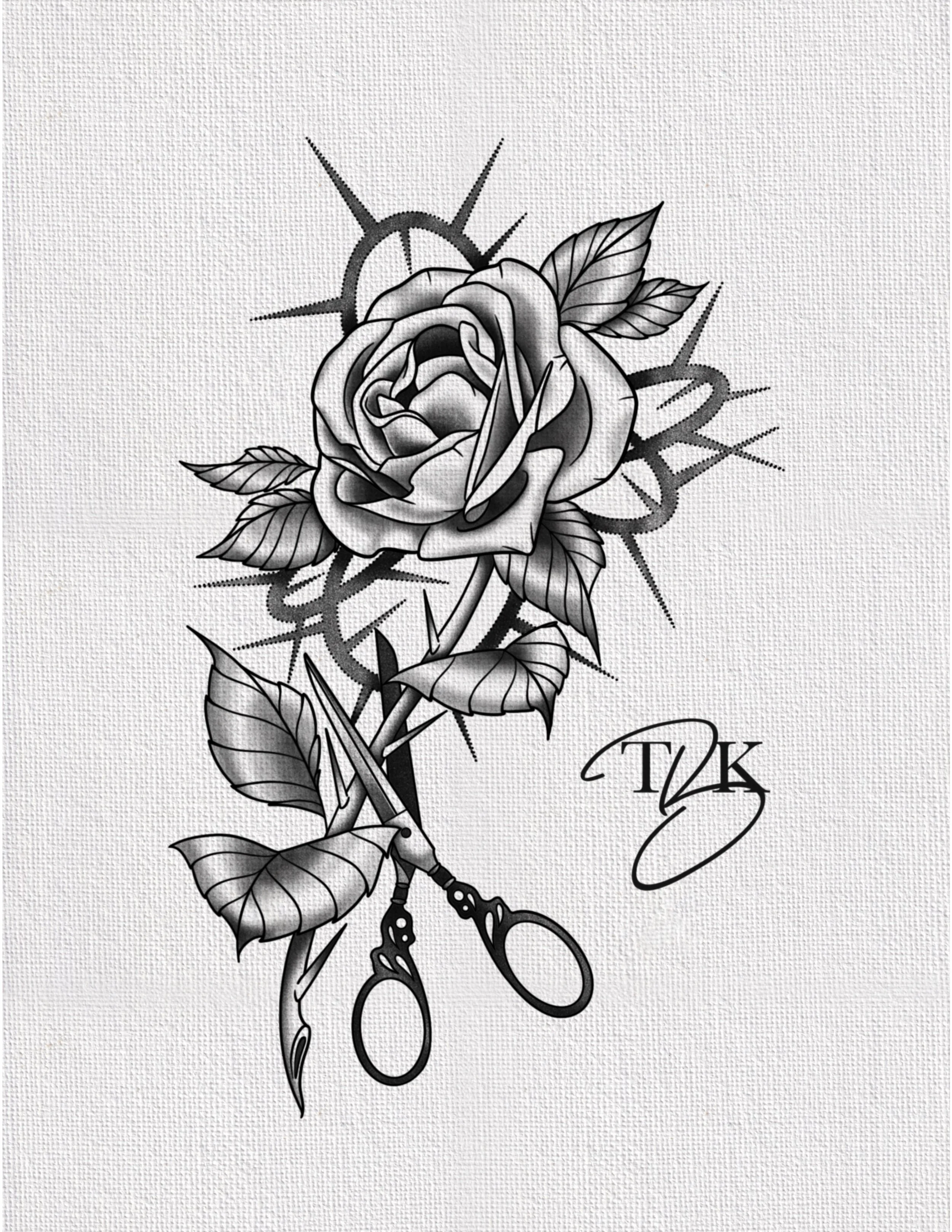 Clipping Thorns (Black & Grey)