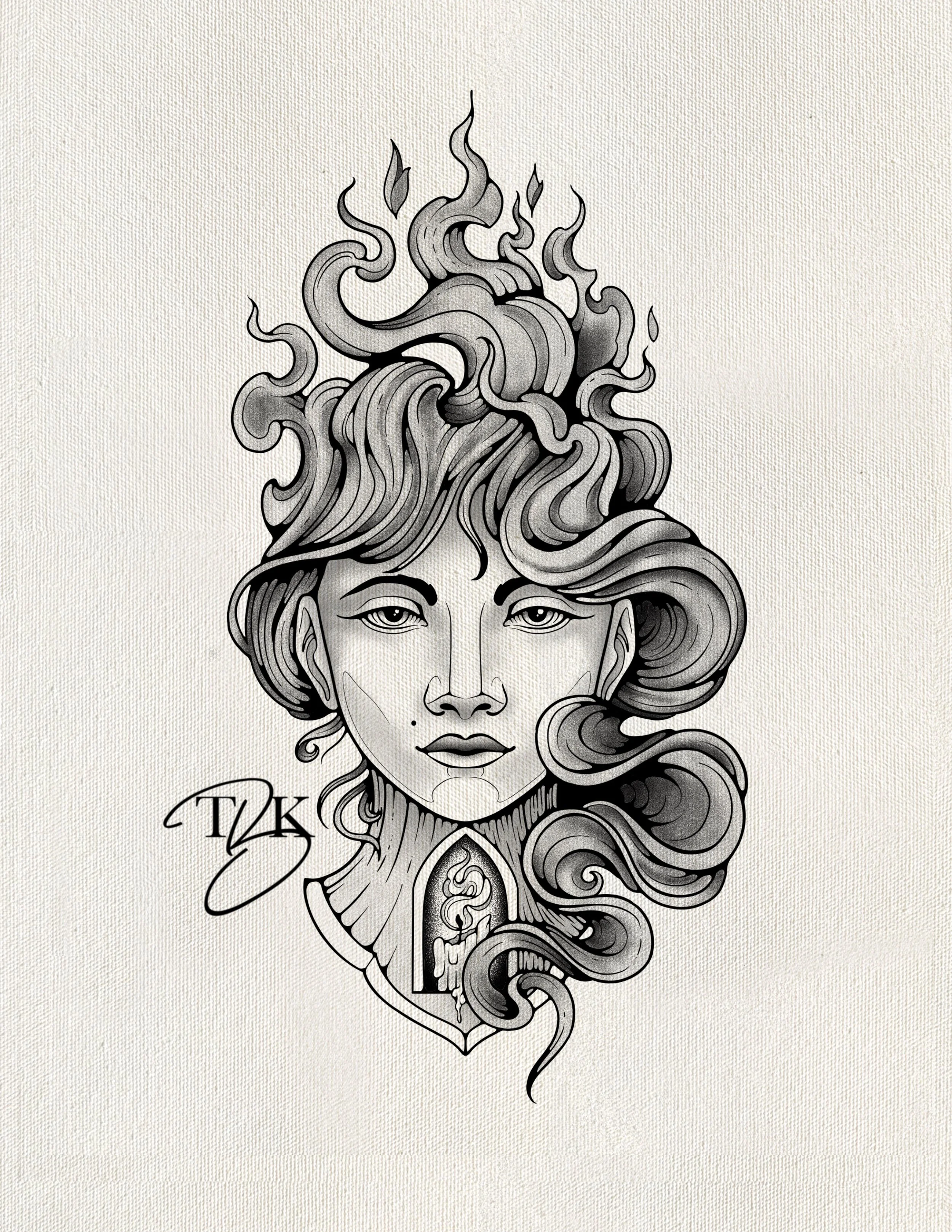 Wildfire (Black & Grey)