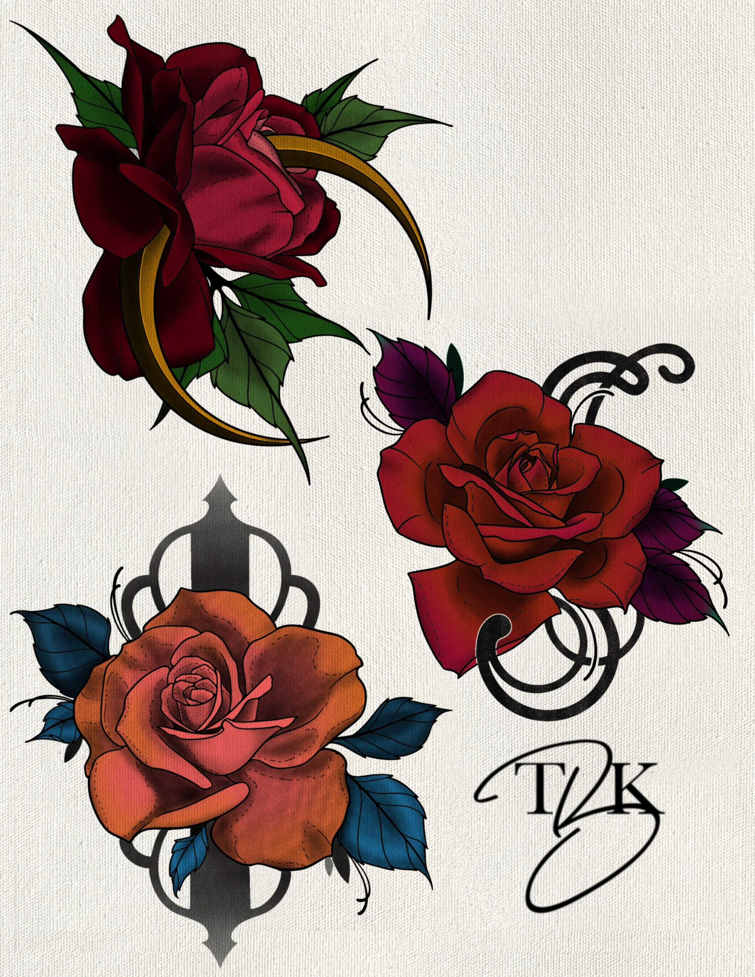 Roses, Roses, Roses (Colour)