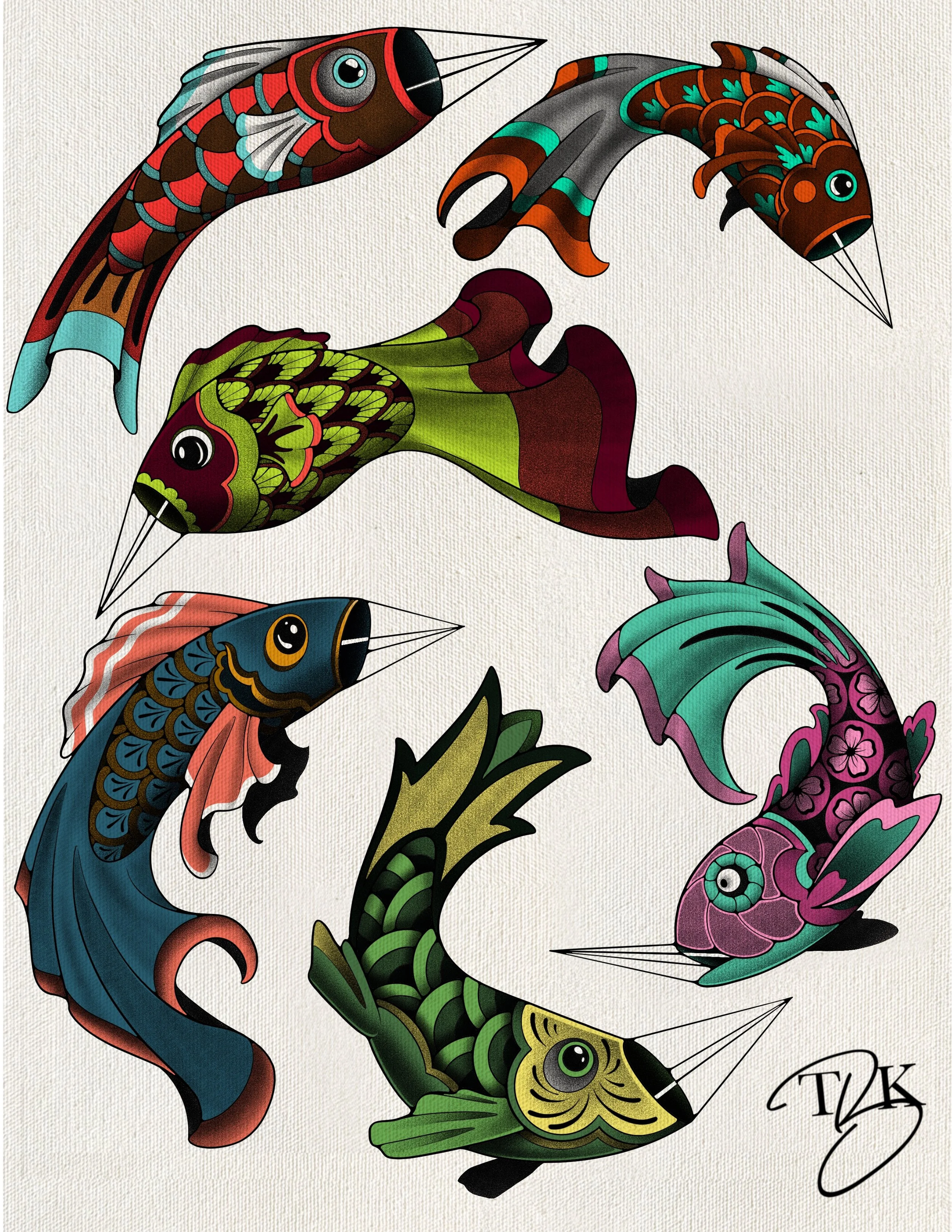 Kite Fish (Colour)