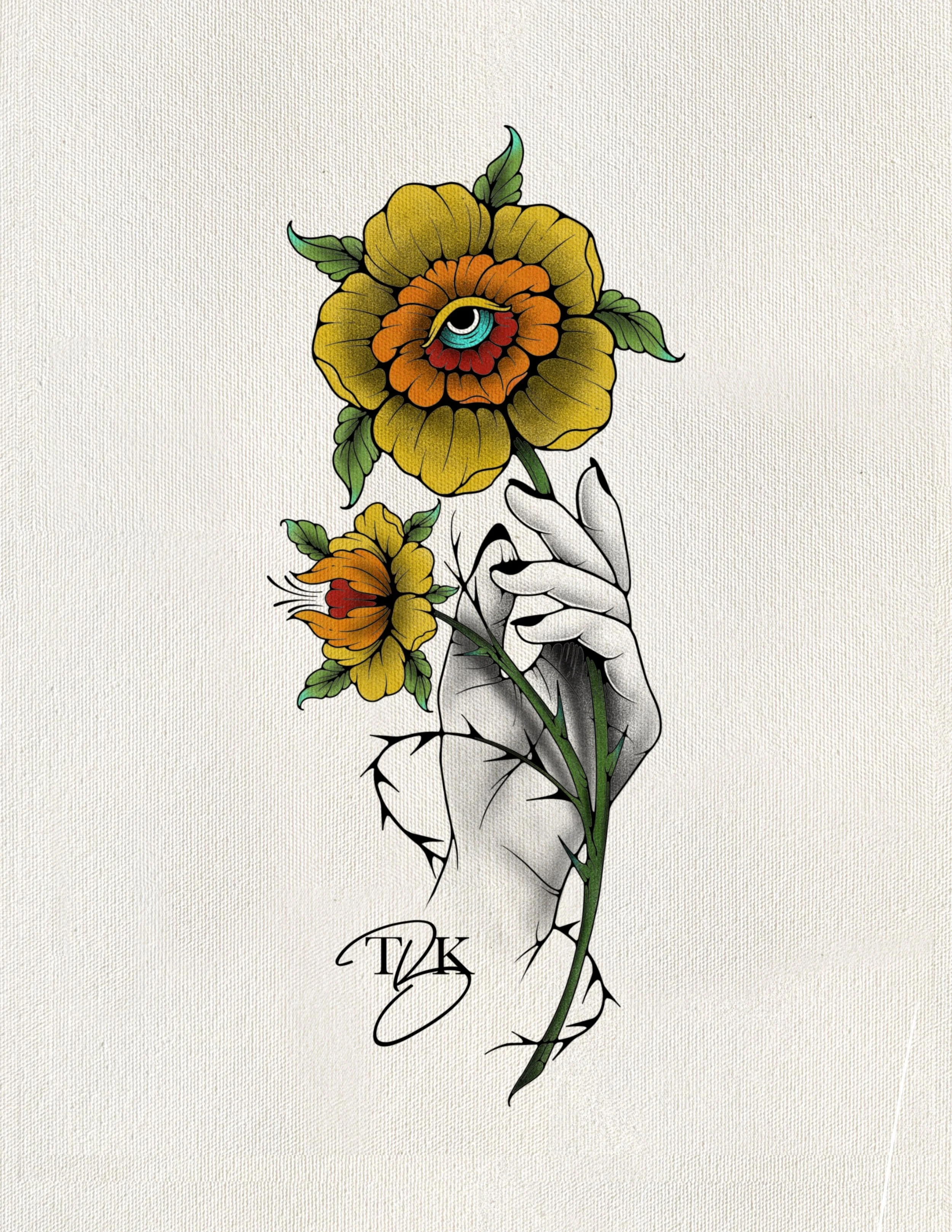 Oracle Flower (Colour) 