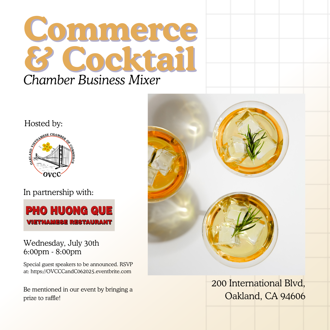 July Commerce & Cocktails at Pho Huong Que