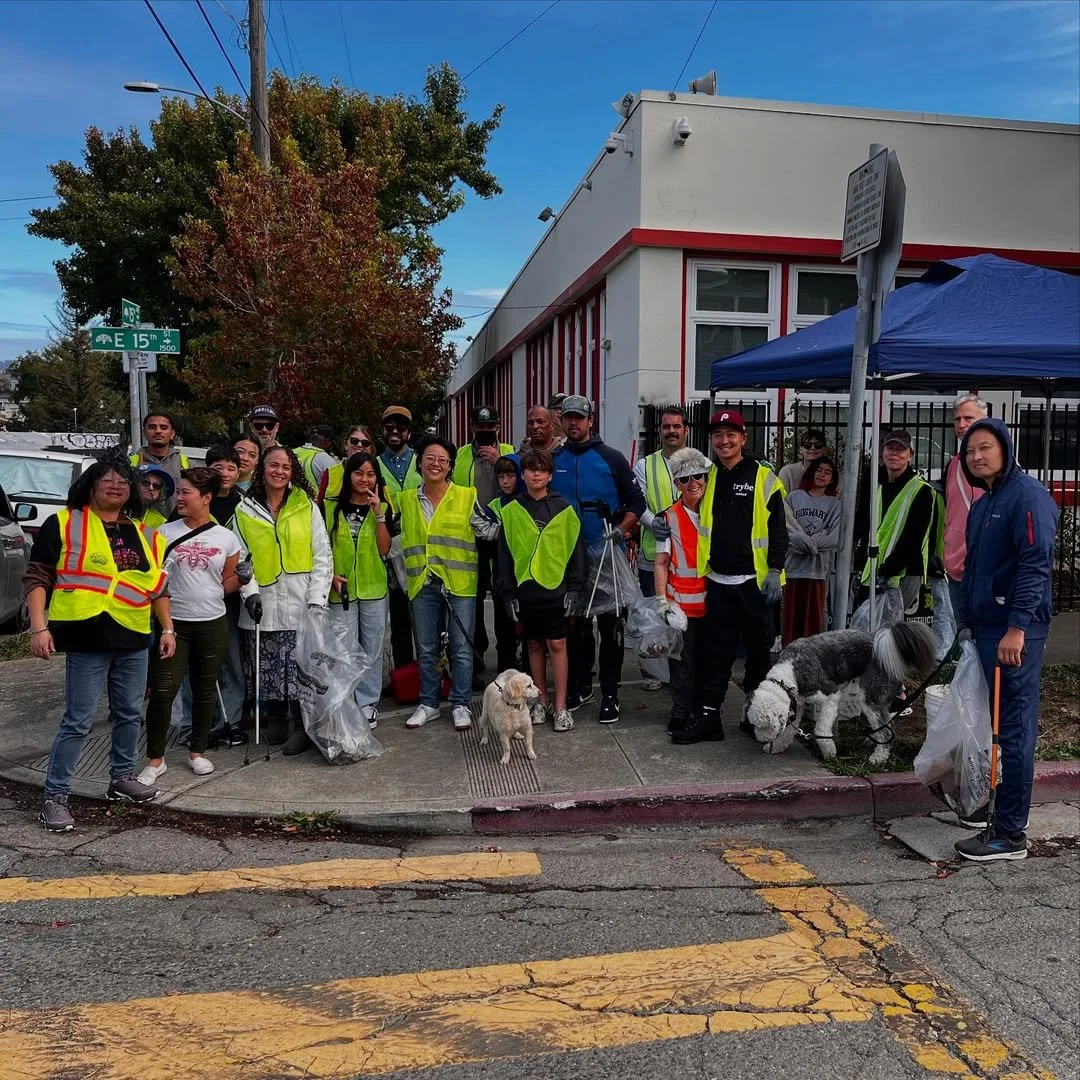 Clinton Park Clean Up with Charlene