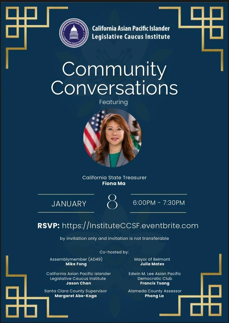 Community Conversation with Fiona Ma
