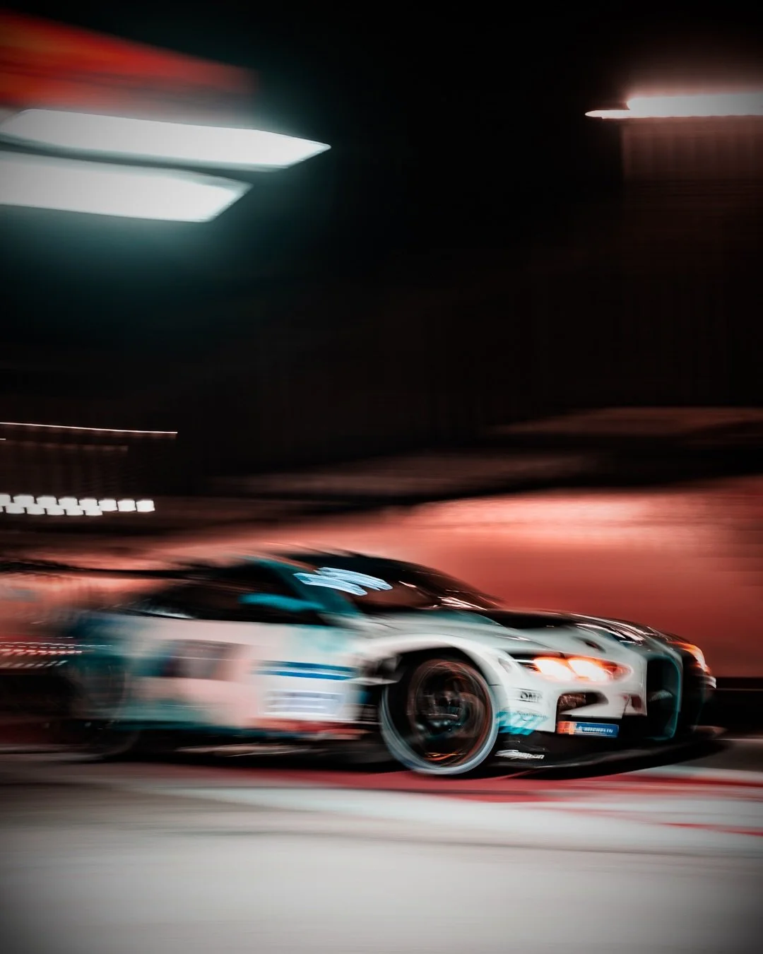 Night practice followed qualifying on Friday at the Dubai 24H and brought the first chance to shoot in the pits in the dark. 

With 60+ cars at the @dubaiautodrome it was, put mildly, a massive rush. 

The @follow_wrt BMW M4 GT3 launches from their b