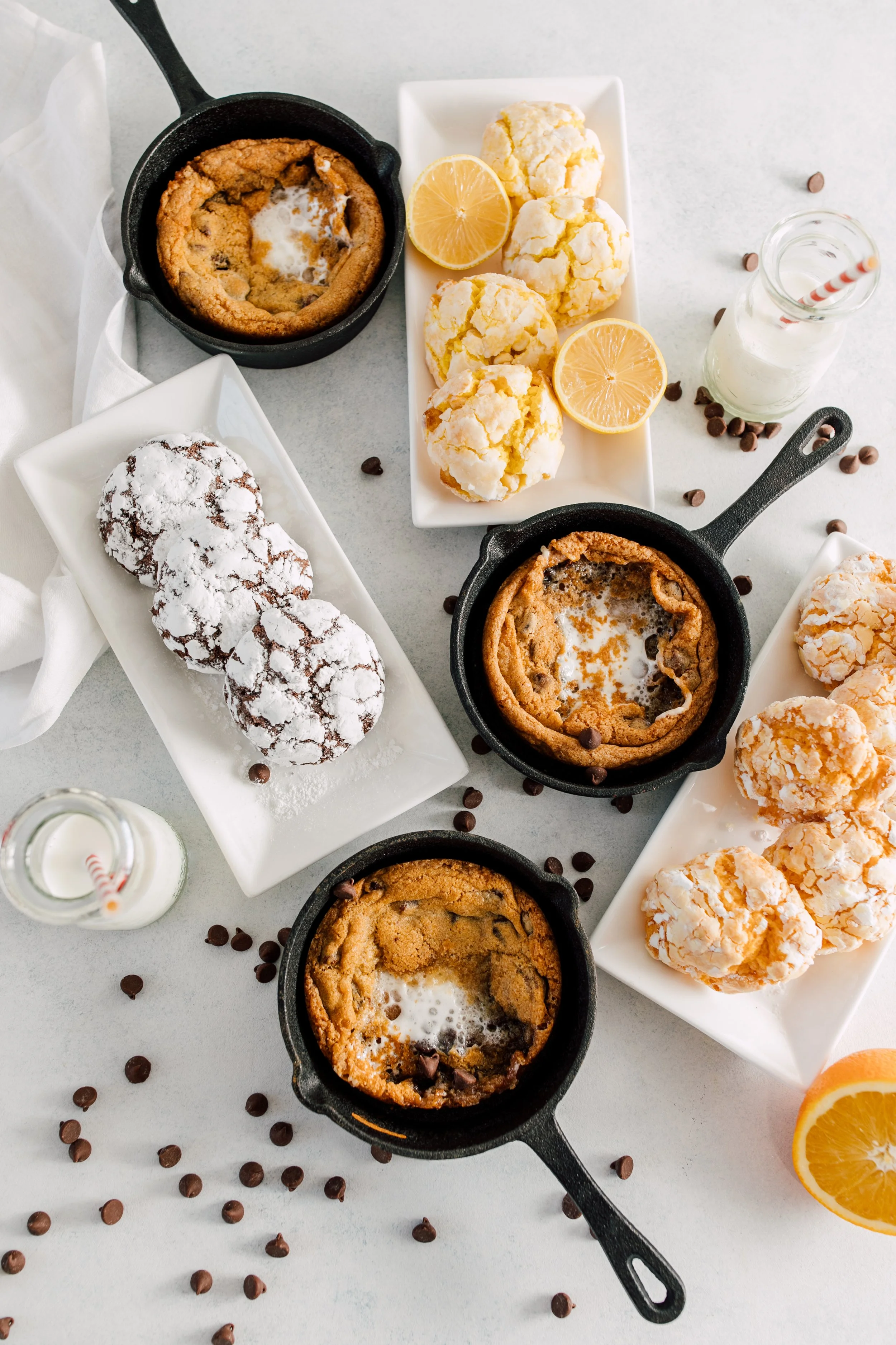 Seattle Bakery Dessert Photographer Cookie Skillet
