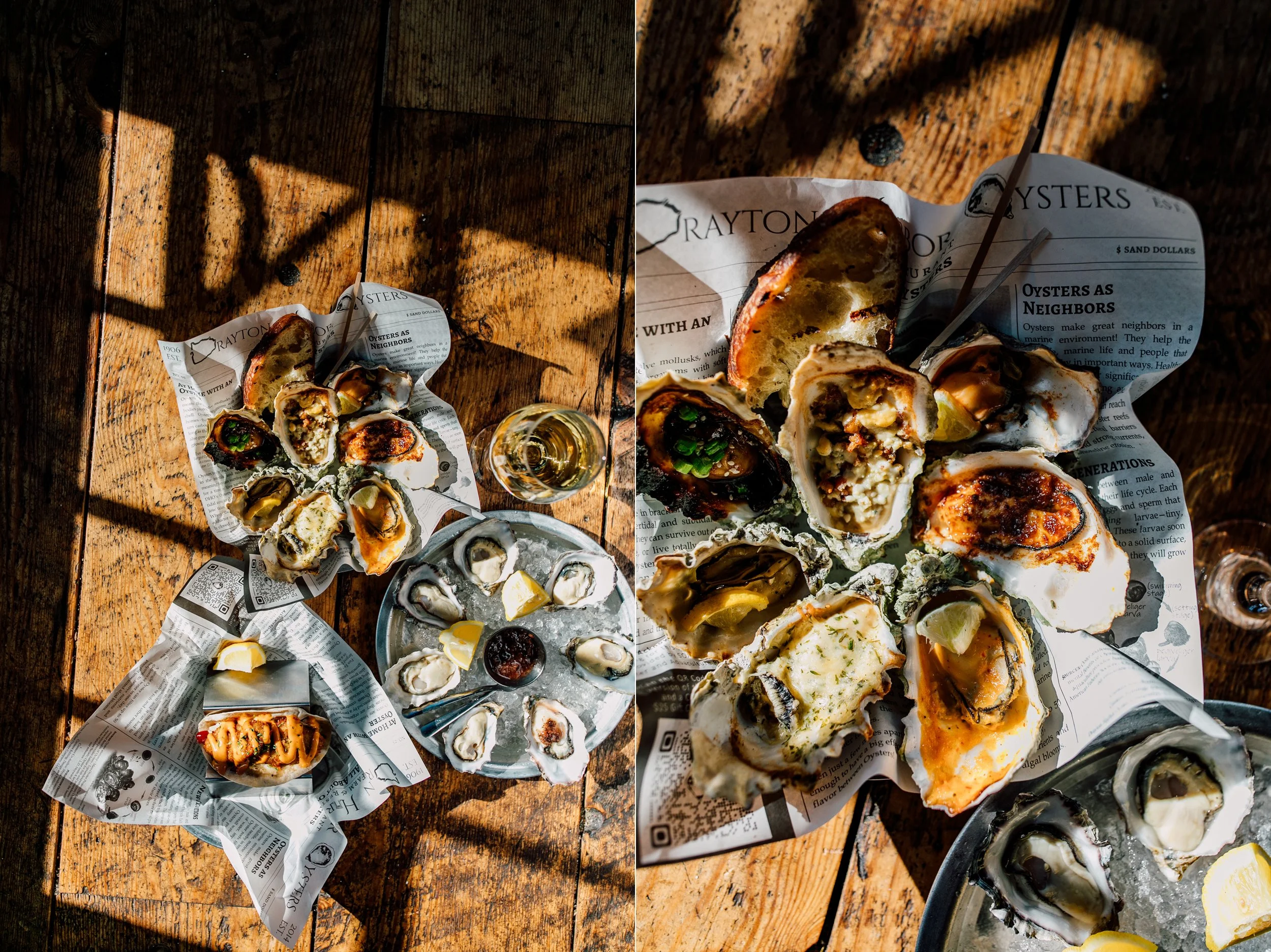 Seattle Seafood Photographer Drayton Harbor Oysters