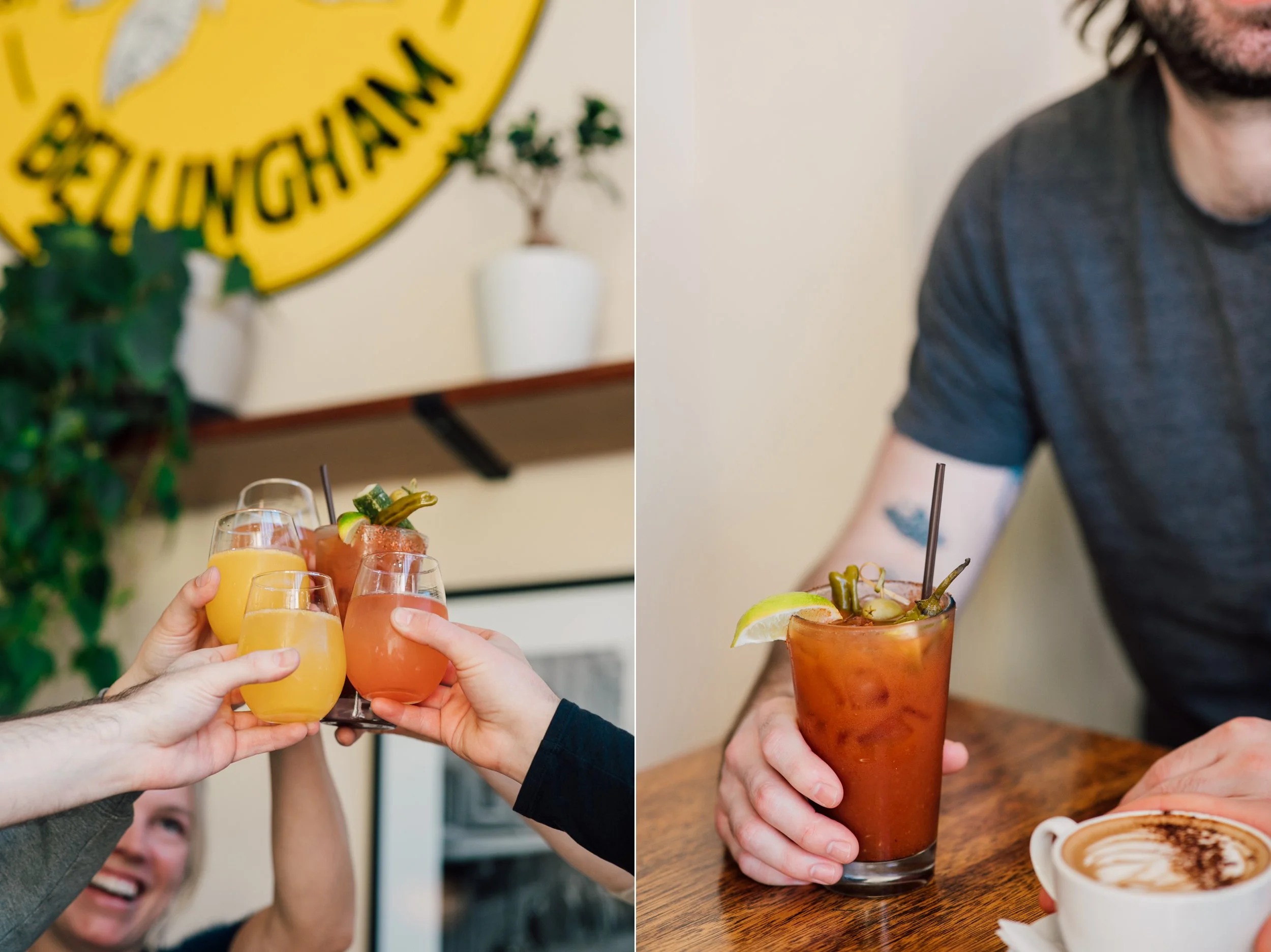 Bellingham Seattle Restaurant Photographer Happy Food Breakfast Brunch Images Sweet Bay Cafe