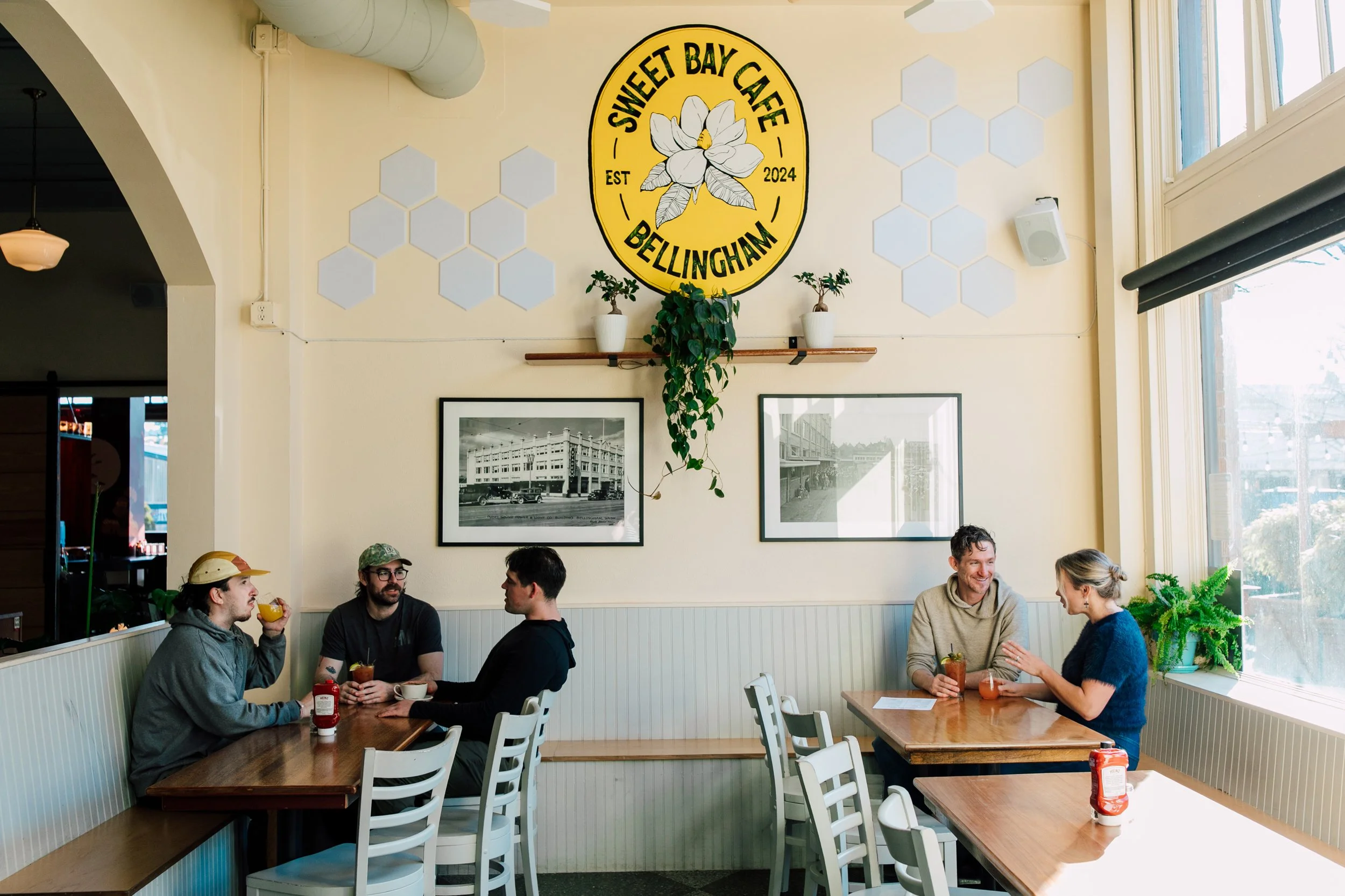 Bellingham Seattle Restaurant Photographer Happy Food Breakfast Brunch Images Sweet Bay Cafe