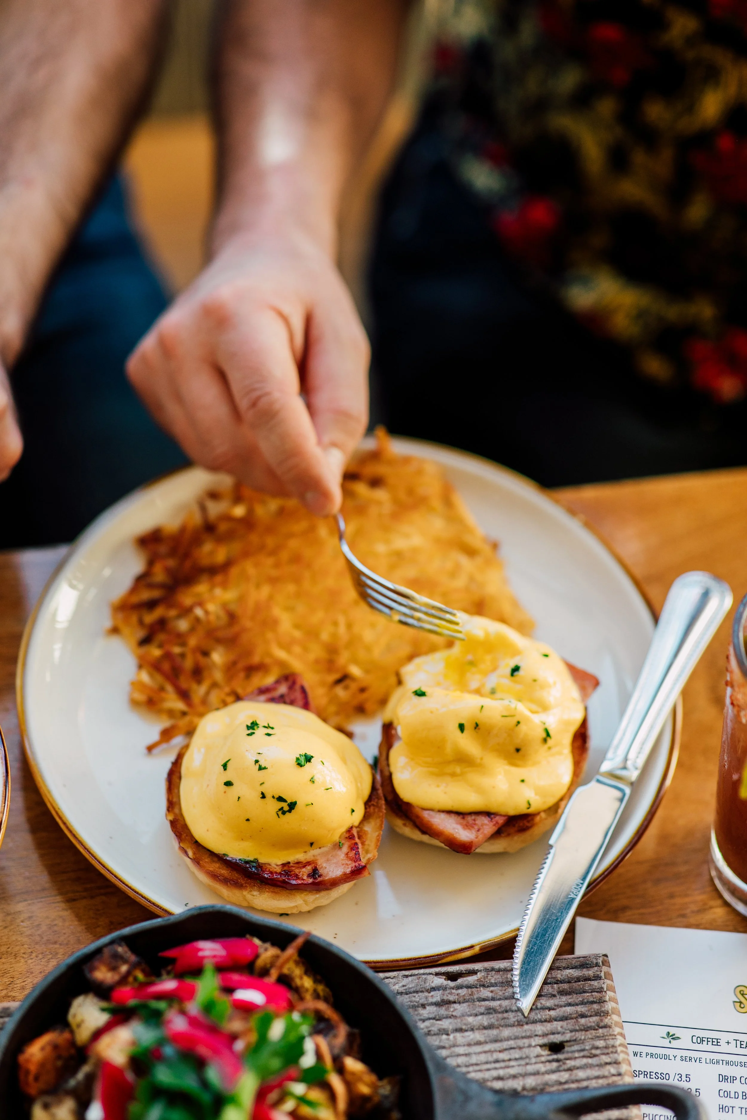 Bellingham Seattle Restaurant Photographer Happy Food Breakfast Brunch Images Sweet Bay Cafe
